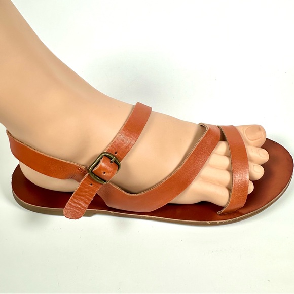 Lucky Brand LK Alexia Leather Sandals - Picture 4 of 6